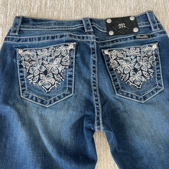 Miss Me Denim - Miss me jeans, gently used, size 30, skinny cuffed